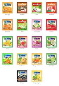 21 Varian Rasa Minuman Serbuk Marimas 21 Varian Rasa Minuman Serbuk Marimas