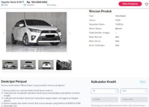 Seva Beli Mobil Bekas Yaris