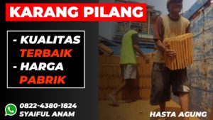 Harga Genteng Karang Pilang Terbaru